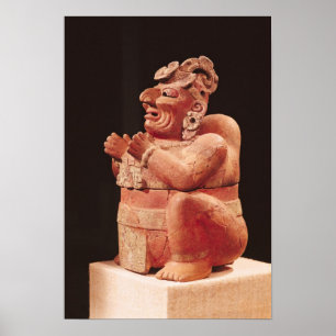 Póster Censor antropomórfico, de Guatemala