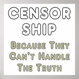 Póster Censura