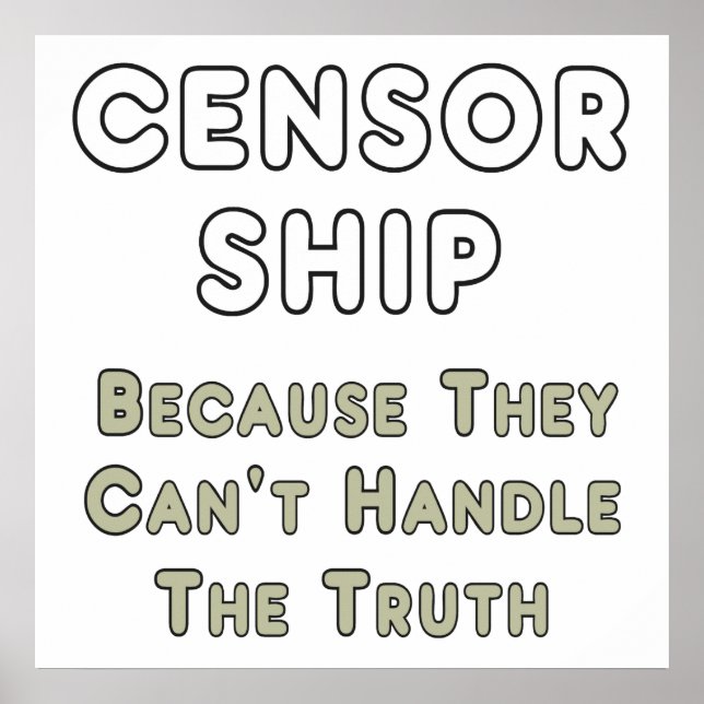 Póster Censura (Frente)