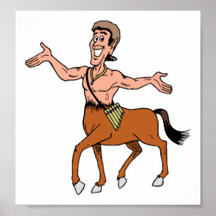 Póster Centaur Half Man Half Horse Mythature