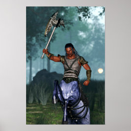 Póster Centaur Ready For Battle Poster