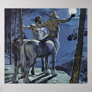 Póster Centaurs (litho del color)