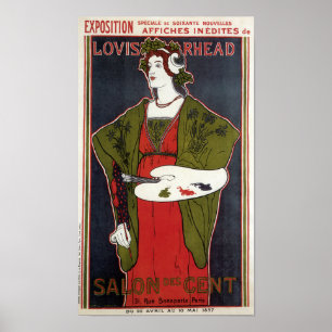 Póster Centavo del DES del salón del ~ de Louis Rhead