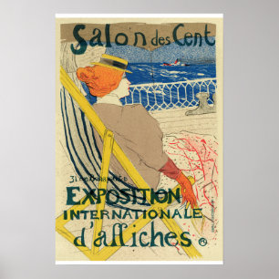 Póster Centavos del DES del salón por Toulouse Lautrec,