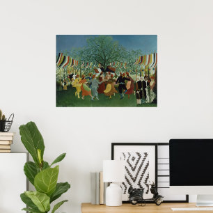 Póster Centenario de la Independencia de Henri Rousseau