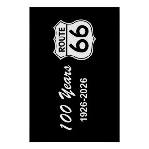 Póster Centenario de la Ruta 66 Histórica