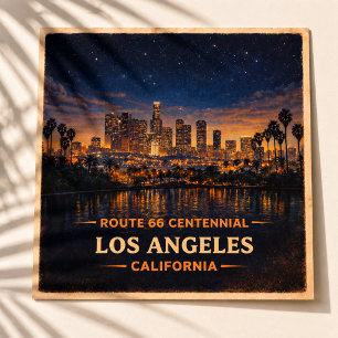 Póster Centenario de Los Ángeles California