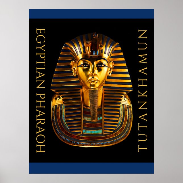 Póster Centenario del descubrimiento de TUTANKHAMUN (Frente)