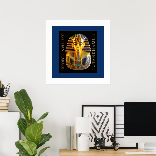Póster Centenario del descubrimiento de TUTANKHAMUN (Oficina en casa)