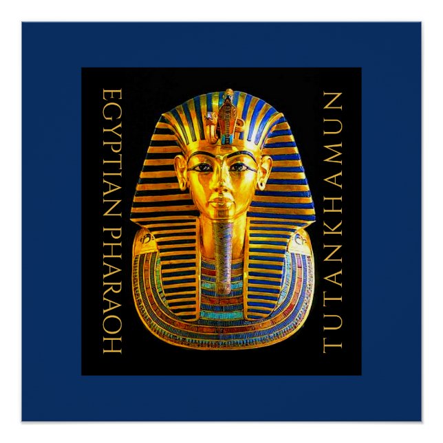 Póster Centenario del descubrimiento de TUTANKHAMUN (Anverso)