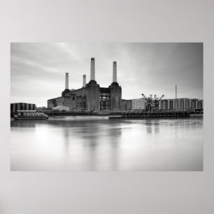 Póster Central eléctrica de Battersea, Londres