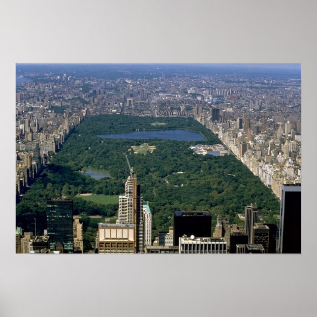 Póster Central Park desde el sur, Nueva York, Estados Uni (Frente)