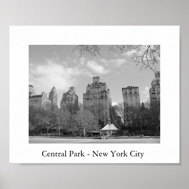 Póster Central Park - Nueva York (Frente)