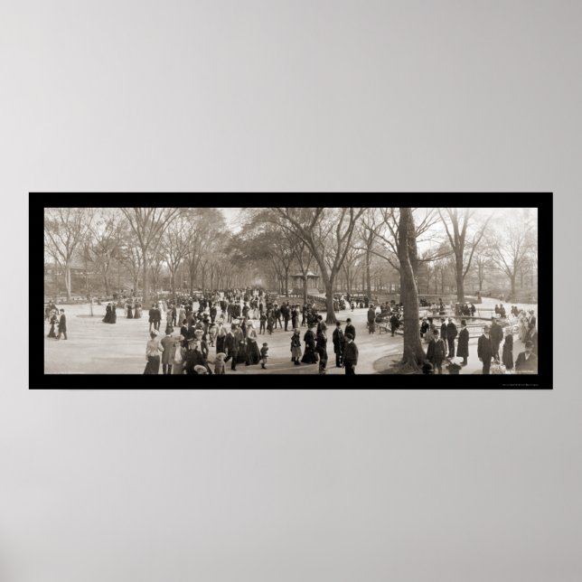 Póster Central Park NY Photo 1902 (Frente)