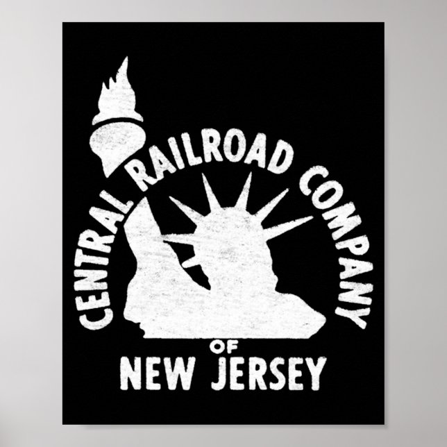 Póster Central Railroad Of New Jersey  (Frente)