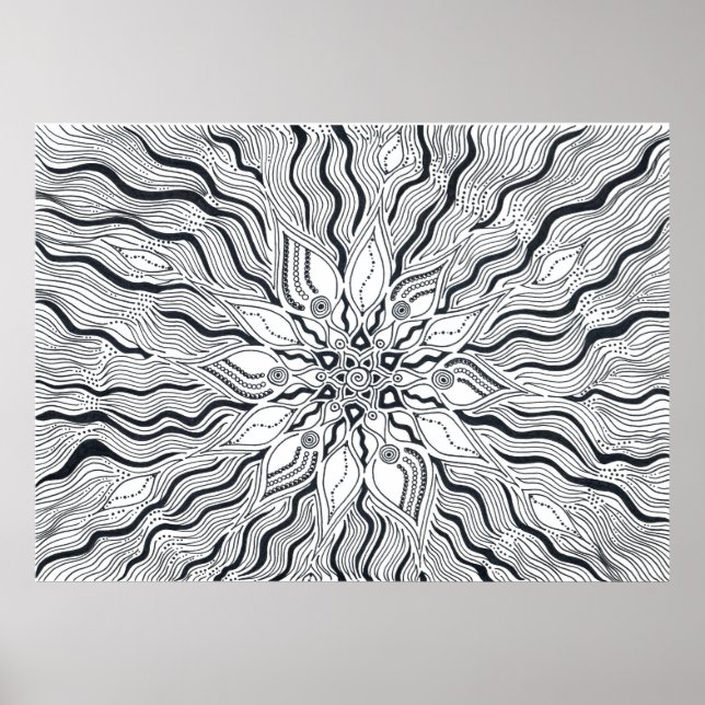 Póster central sun (Frente)