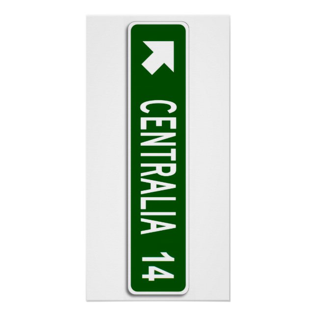 Póster Centralia PA (Anverso)