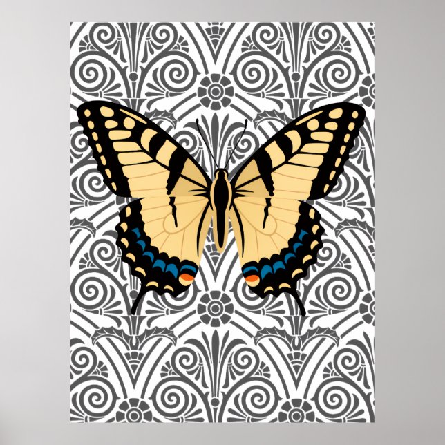 Póster Centro de atención de mariposas (Frente)