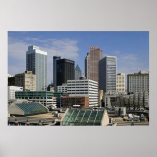 Póster Centro de Atlanta