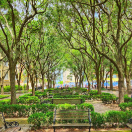 Póster Centro de Charleston, Poster del edificio SC