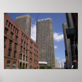 Póster Centro de Chicago