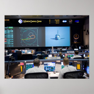 Póster Centro de Control de Misiones
