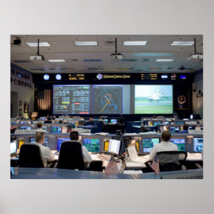 Póster Centro de Control de Misiones