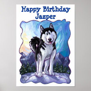 Póster Centro de Fiesta Husky