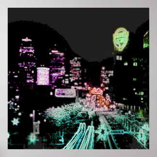 Póster Centro de Kansas City