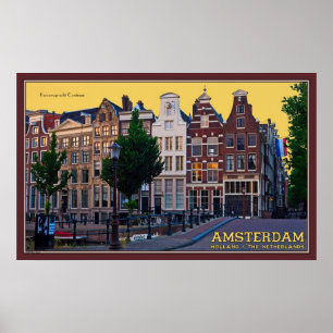 Póster Centro de Keizersgracht