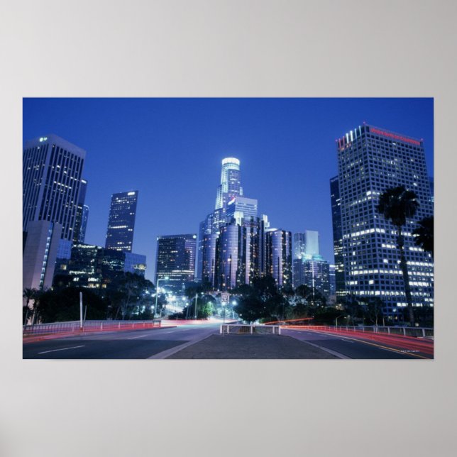 Póster Centro de Los Ángeles (Frente)