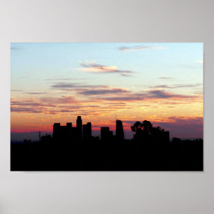 Póster Centro de Los Angles