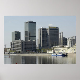 Póster Centro de negocios de Moscú