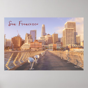Póster Centro de San Francisco