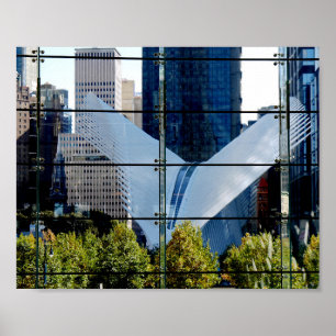 Póster Centro de Transporte del World Trade Center, Nueva