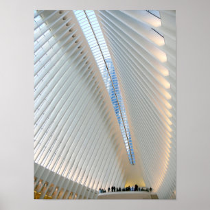 Póster Centro de Transporte del World Trade Center, Nueva