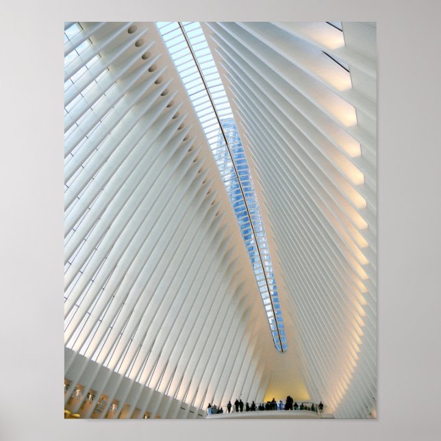 Póster Centro de Transporte del World Trade Center, NY (Frente)