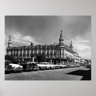 Póster Centro Gallego La Habana Cuba 1958