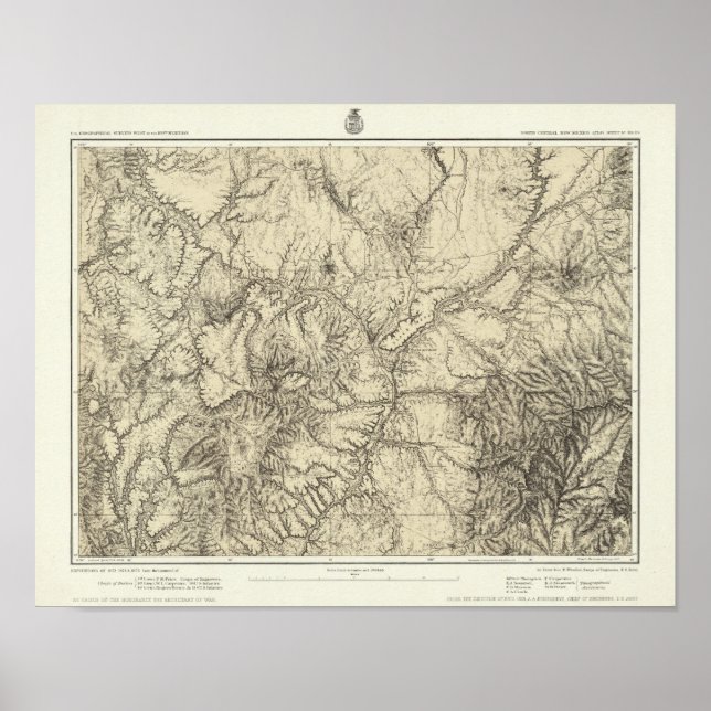 Póster Centro Norte de Nuevo México (Frente)