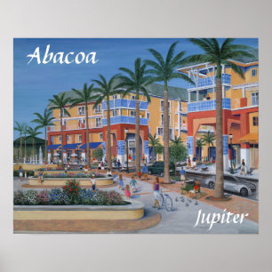 Póster Centro Urbano Abacoa Jupiter