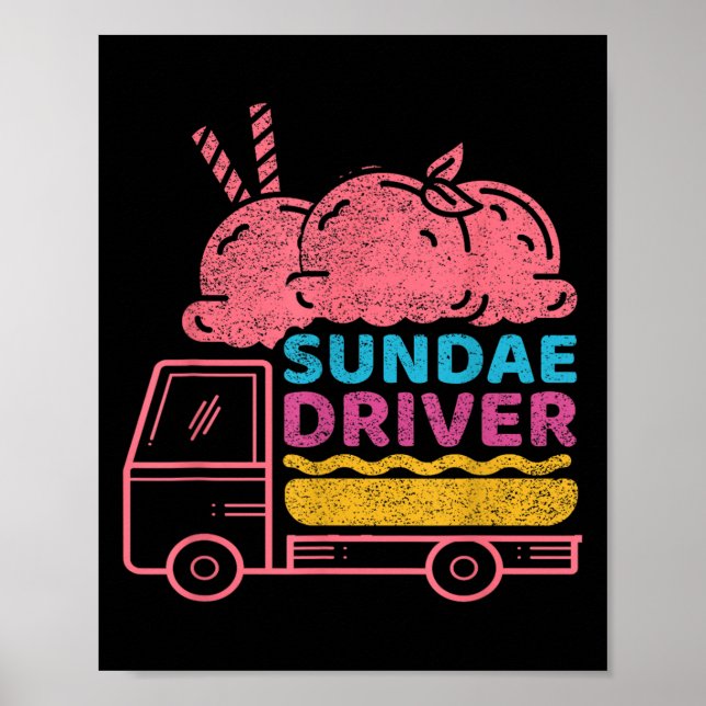 Póster Cepa de hierba Sundae Driver  (Frente)