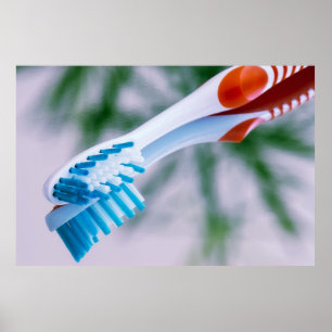 Póster Cepillo de dientes