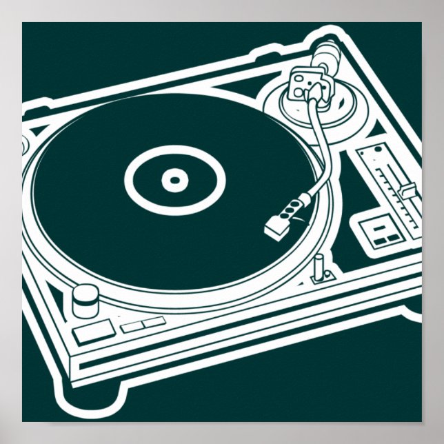 Póster Cera de la vieja escuela / Turable (Frente)