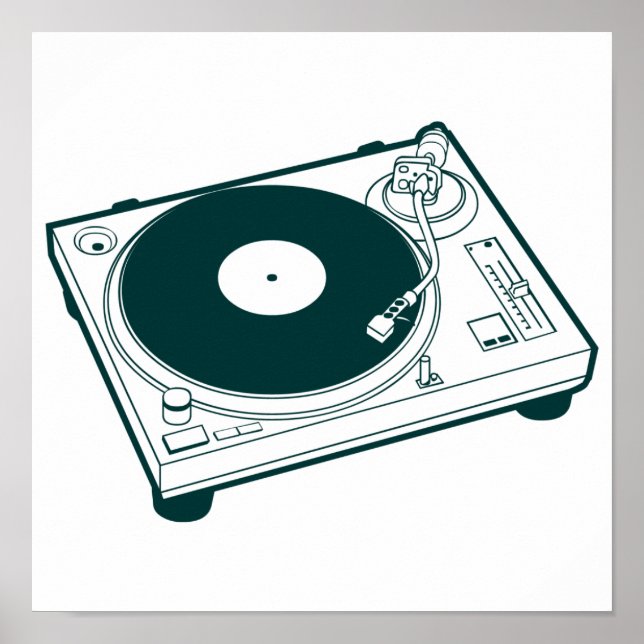 Póster Cera de la vieja escuela (Vinyl) girable (Frente)