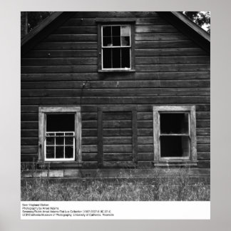 Póster Cerca de la estación Hopland de Ansel Adams