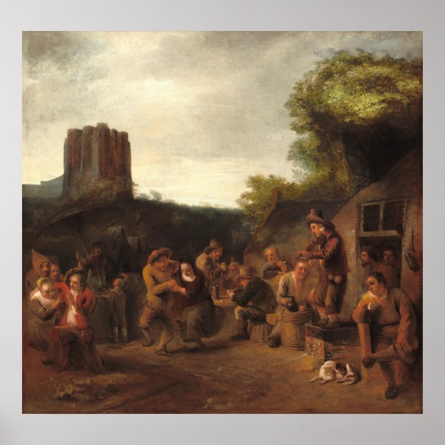 Póster Cerca del Poster Bella Artes Inn - C. van Renesse (Frente)