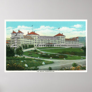 Póster Cercanías exteriores del hotel Mt. Washington