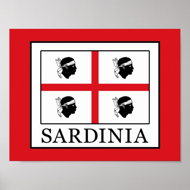 Póster Cerdeña (Frente)