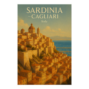 Póster Cerdeña - CAGLIARI viaje 2026