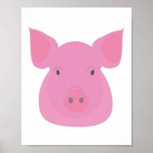 Póster Cerdo